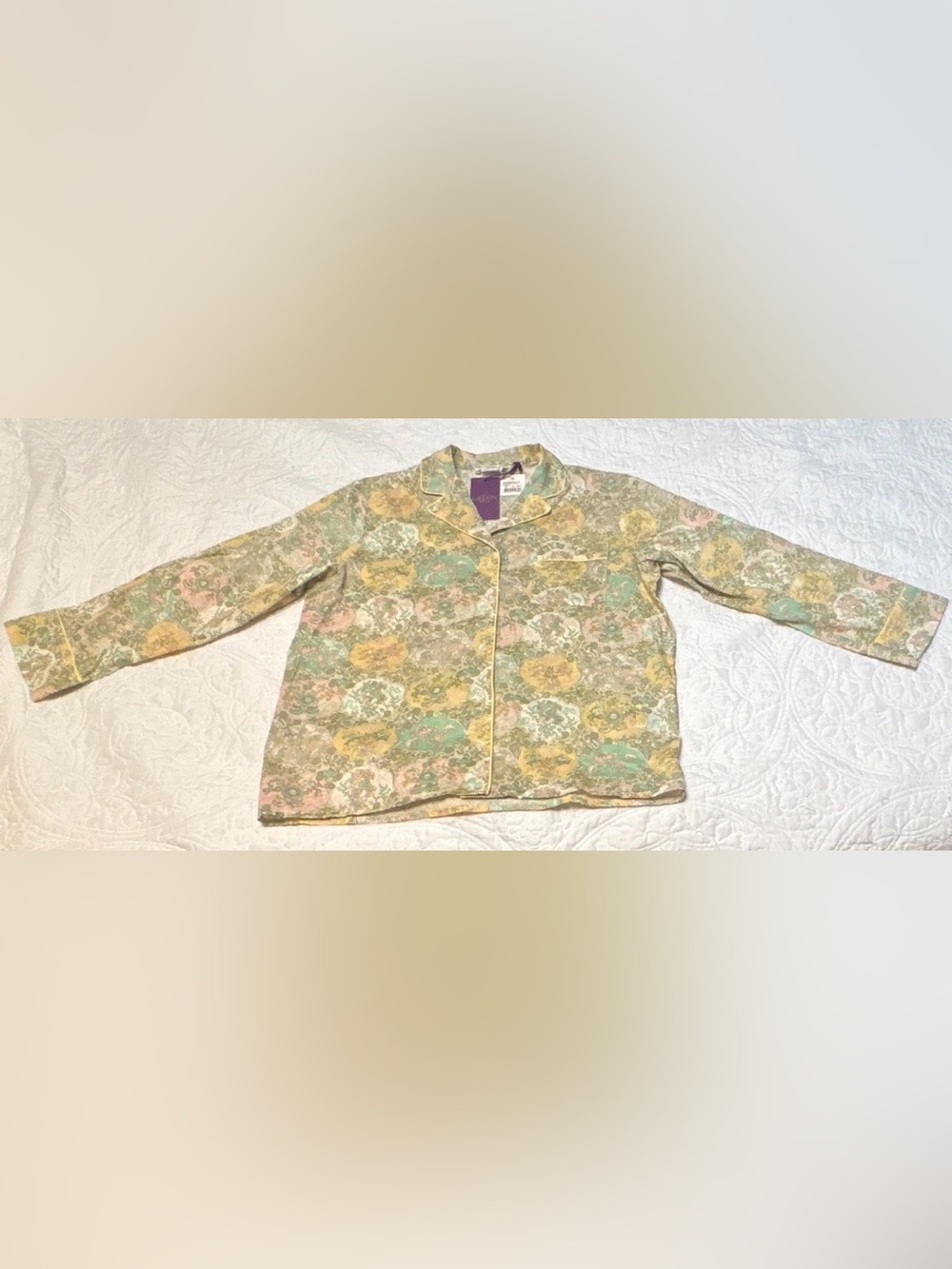 Bonpoint Girls Size 10 NWT “Dormuer” Liberty Fabric Floral Pajama Top